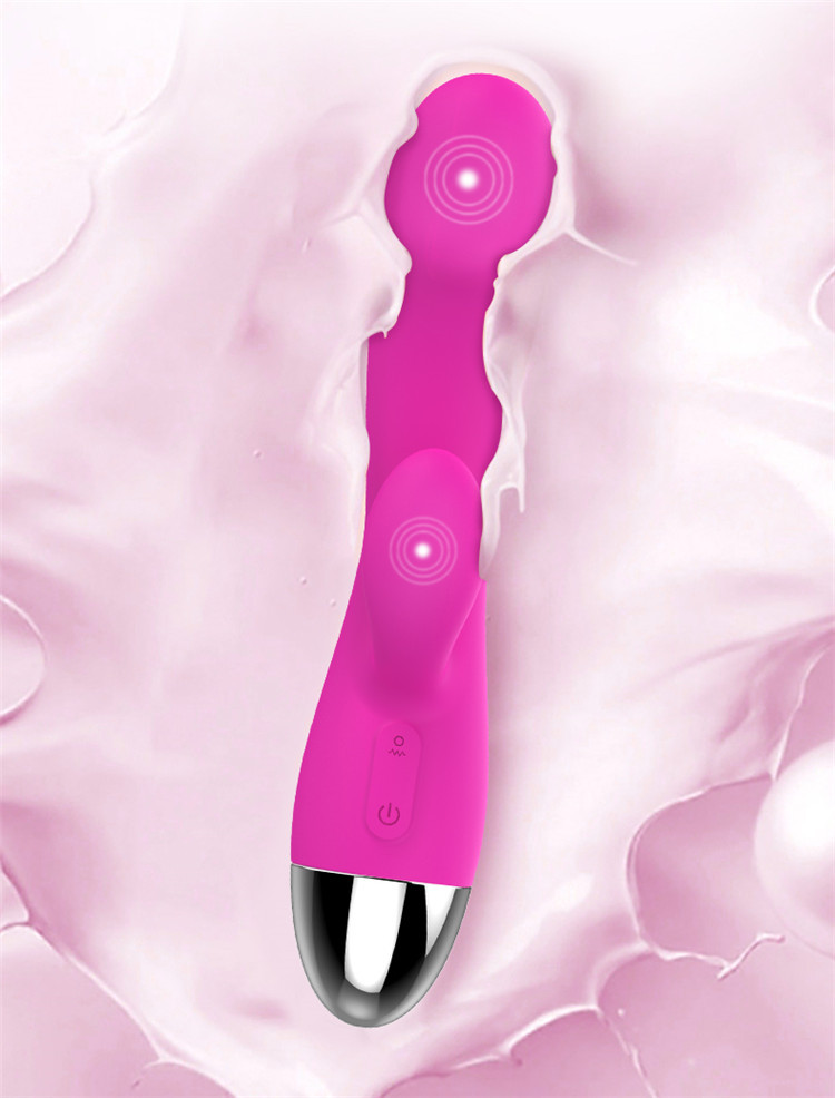 Luxury Dual Motor Rabbit Vibrator – 10 Function G-Spot & Clitoral Stimulator (USB Rechargeable) - Image 5