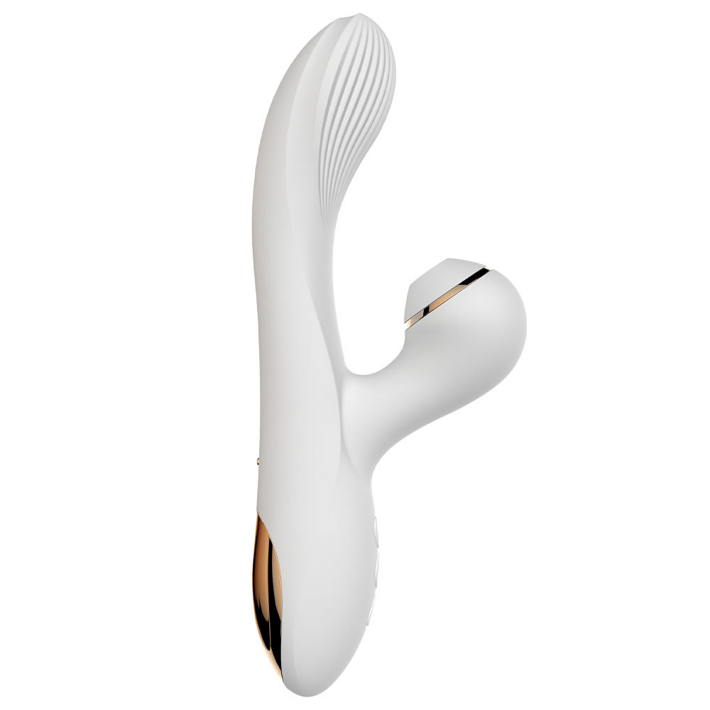 Aura Air Pulse Rabbit Vibrator | Clitoral Suction & G-Spot Vibrator | Rechargeable Waterproof - Image 2