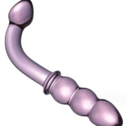 Curved Glass G-Spot Dildo – Assorted Colours - Image 3