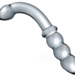 Alternative view of Curved Glass G-Spot Dildo – Assorted Colours