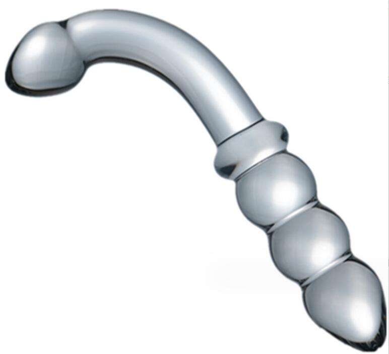 Curved Glass G-Spot Dildo – Assorted Colours - Image 2
