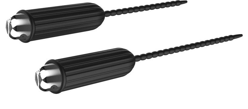 Men’s Vibrating Urethral Sounding Rod Ribbed – 10 Vibration Modes - Image 3