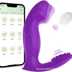 Double Vibration App-Controlled G-Spot & Clitoral Stimulator