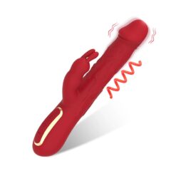 Alternative view of 10 Function Rechargeable Rabbit Vibrator | Dual Motor G-Spot & Clitoral Stimulator | USB Rechargeable