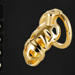 Golden Lock™ Men’s Premium Gold Chastity/Cock Cage