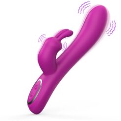 LuxeWave Flexible Rabbit Massager with Bunny Ears - Image 3