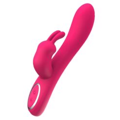 Alternative view of LuxeWave Flexible Rabbit Massager with Bunny Ears