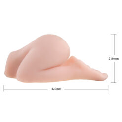 Alternative view of Sexy Lady Realistic Pussy And Ass - Heated, Double Vibrating And Moaning Voice