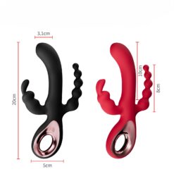 4-Way Pleasure Pro – Multi-Point G-Spot & Clitoral Stimulator - Image 3