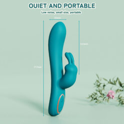LuxeWave Flexible Rabbit Massager with Bunny Ears - Image 4