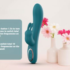 LuxeWave Flexible Rabbit Massager with Bunny Ears - Image 8