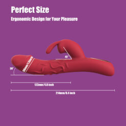 LuxeWave Flexible Rabbit Massager with Bunny Ears - Image 7