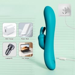 LuxeWave Flexible Rabbit Massager with Bunny Ears - Image 9