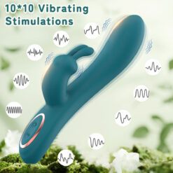 LuxeWave Flexible Rabbit Massager with Bunny Ears - Image 6
