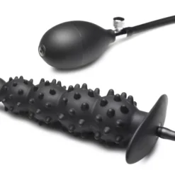 Inflatable Spiked Beaded Anal Plug with Hand Pump - Image 7