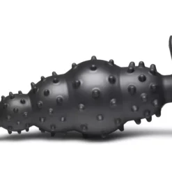 Inflatable Spiked Beaded Anal Plug with Hand Pump - Image 4
