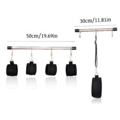 Dual-Bar Full Body Restraint & Spreader System with Neck Collar - Image 7