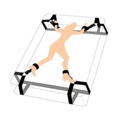 Universal Under-Bed Restraint System with Padded Cuffs