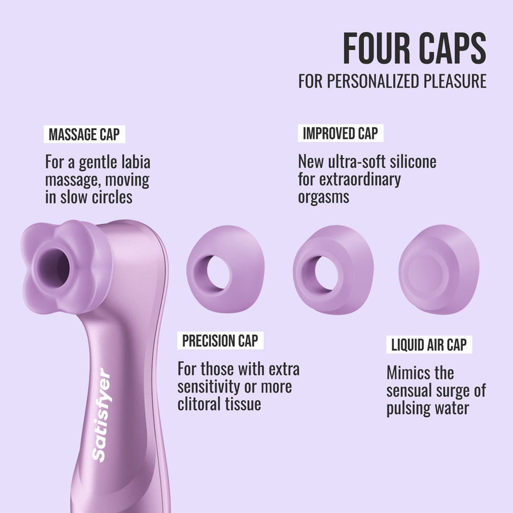 Satisfyer Pro 2 Generation 4 – App-Controlled Air Pulse & Vibration Stimulator - Image 8