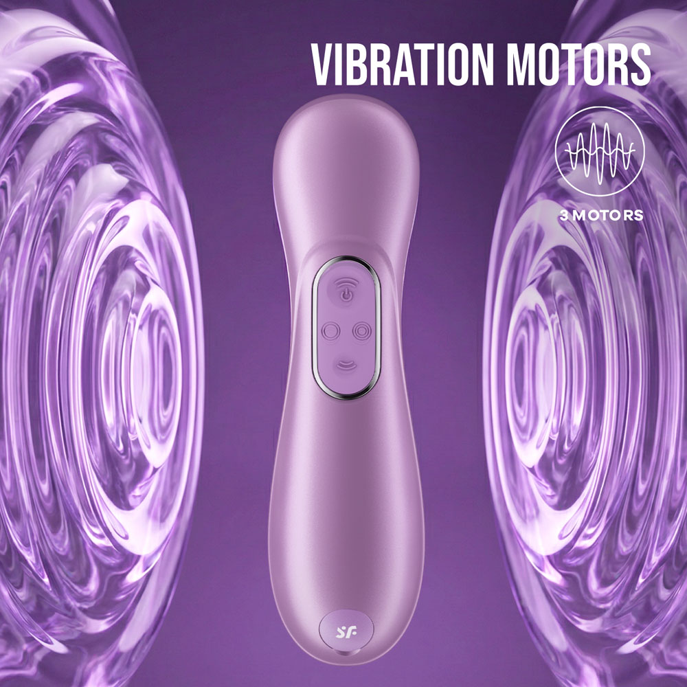 Satisfyer Pro 2 Generation 4 – App-Controlled Air Pulse & Vibration Stimulator - Image 4
