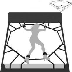 Octagonal Multi-Point Under-Bed Webbing Restraint Harness System