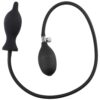 Inflatable Smooth Silicone Anal Plug with Hand Pump